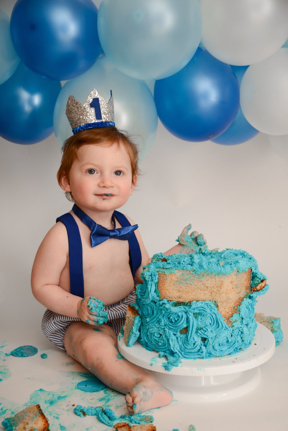 After: Cake clean-up