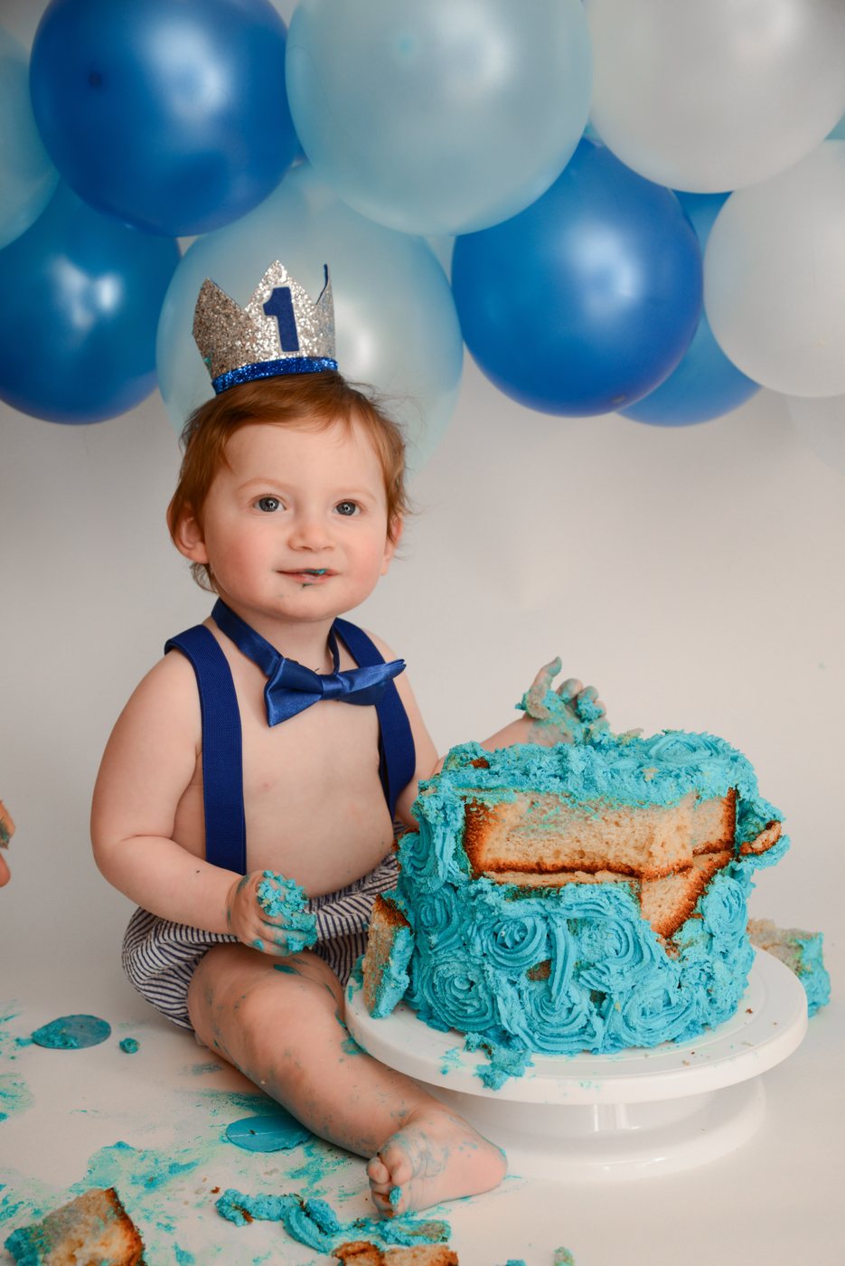 Before: Cake clean-up
